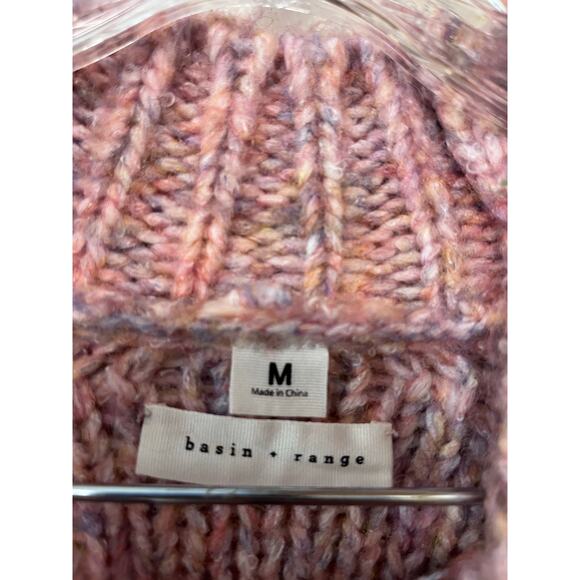 Basin + Range Cableknit Sweater Sz M - Picture 3 of 5